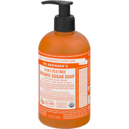 Photo of DR BRONNERS:DRB Dr. Bronner's Organic 4-In-1 Sugar Soap Tea Tree