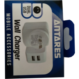 Photo of Antares Plug Wall Charger X2 Each