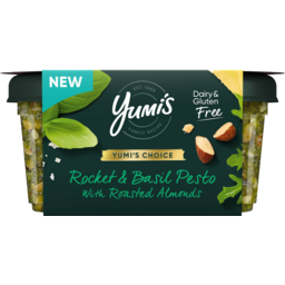 Photo of Yumis Choice Rocket & Basil Pesto With Roasted Almonds Gluten Free Dip 150g