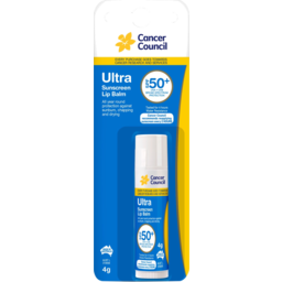 Photo of Cancer Council Ultra Sunscreen Spf 50+ Lip Balm