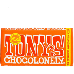 Photo of Tony's Chocolonely Milk Caramel Sea Salt 47g