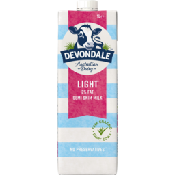 Photo of Devondale Light Semi Skim Long Life Milk 1l