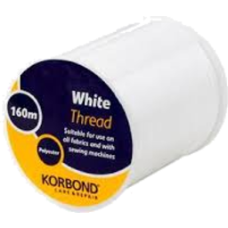 Photo of Korbond Thread Poly White