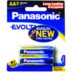 Photo of Panasonic Batteries AA Evolta 2 Pack