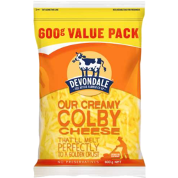 Photo of Devondale Colby Shredded Cheese 600gm