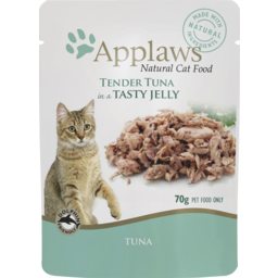 Photo of Applaws Tender Tuna In A Tasty Jelly Cat Food Pouch 70g