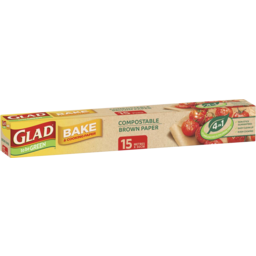 Photo of Glad To Be Green Bake Cooking Paper Compostable 15m