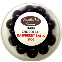 Photo of Dark Chocolate Coated Raspberries 200g