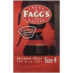 Photo of Faggs Coffee Filters Size 4 40 Pack