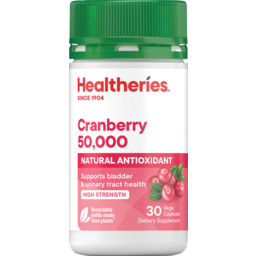 Photo of Healtheries Bladder Care Cranberry 50,000 30 Pack