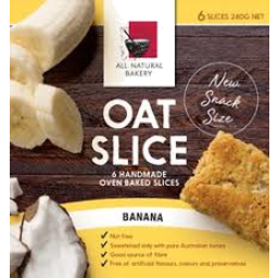 Photo of All Natural Bakery Oat Slice Banana m