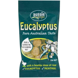 Photo of Confectionery, Aussie Eucalyptus Drops 70 gm