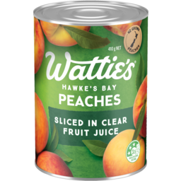 Photo of Wattie's Peaches Sliced In Juice 410g