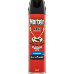 Photo of Mortein Fast Knockdown Crawling Insect Killer Odourless 350gm