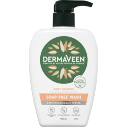 Photo of Dermaveen Daily Nourish Soap-Free Wash For Dry & Sensitive Skin