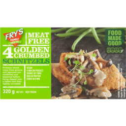 Photo of Frys Meat Free Golden Crumbed Schnitzels 4pk