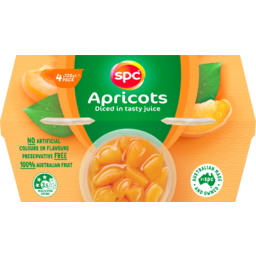 Photo of Spc Diced Apricots In Juice 4x120g