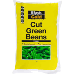 Photo of Black & Gold Beans Cut