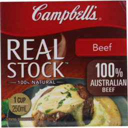 Photo of Campbell's Real Stock Beef 250ml 250ml