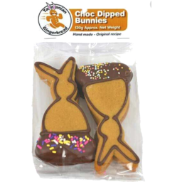 Photo of Tas Gbread Bunny Choc Dipped