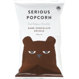 Photo of Serious Popcorn Dark Chocolate Drizzle 100g