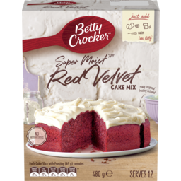 Photo of BETTY CROCKER CAKE MIX RED VELVET
