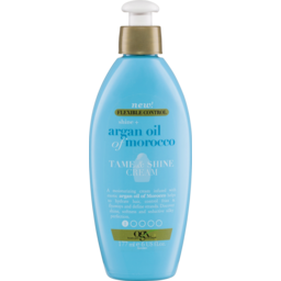 Photo of Vogue Ogx Ogx Flexible Control Shine + Hydrate Argan Oil Of Morocco Tame & Shine Cream For Frizzy Hair 177ml