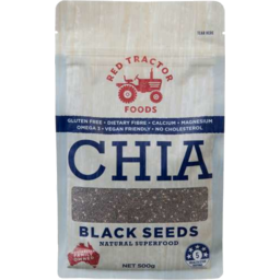Photo of Red Tractor Chia Black Seed 600g