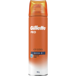Photo of Gillette Pro Icy Cool Menthol Shave Gel 195g