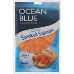Photo of Ocean Blue Smoked Salmon 100g