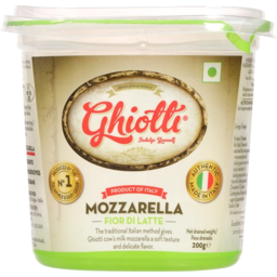 Photo of Ghiotti Mozzarella Fior Di Latte 200g