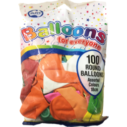 Photo of Alpen Balloon Mixed Colour 100pk