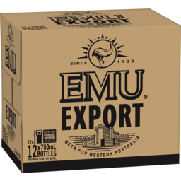 Photo of Emu Export Bottle Carton