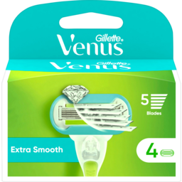 Photo of Gillette Venus Extra Smooth 5 Blades Cartridge 4 Pack