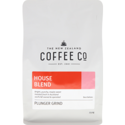Photo of The New Zealand Coffee Co Plunger House Blend