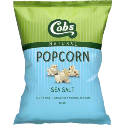 Photo of Cobs Org Sea Salt Popcorn 80g