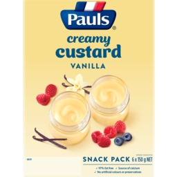 Photo of Pauls Vanilla Custard Snack Pack