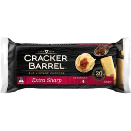 Photo of Cracker Barrel Vintage Cheddar Extra Sharp 500gm