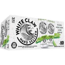 Photo of White Claw Hard Seltzer Natural Lime 24x330ml 330ml