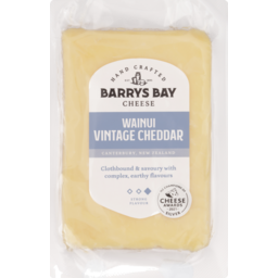 Photo of Barrys Bay Cheese Wainui Vintage Cheddar 140g