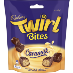 Photo of Cadbury Caramilk Twirl Bites 110g