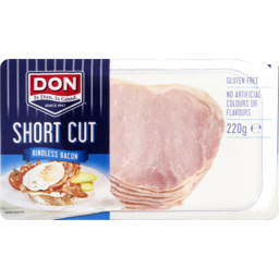 Photo of Don® Short Cut Rindless Bacon 220g