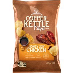 Photo of Copper Kettle Potato Chips Honey Soy Chicken 150g