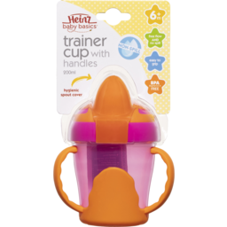Photo of Heinz Baby Basics Trainer Cup With Handle Stage 3 6 Months +