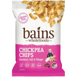 Photo of Bains Wholefoods Chickpea Chips Rosemary, Salt & Vinegar