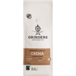 Photo of Grinders Smooth & Creamy Crema Coffee Beans 1kg