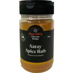 Photo of Peanut Free Satay Spice Rub Slow BBQ Flavour Range