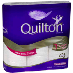 Photo of Quilton Classic White Toilet Tissue 9pk