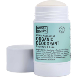 Photo of Noosa Basics Deodorant Stick - Coconut & Lime -  Bicarb Free 