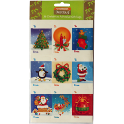 Photo of Best Buy Xmas Gift Tags 36pk